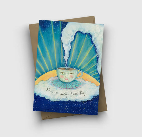 Have A Jolly Good Day Greeting Card