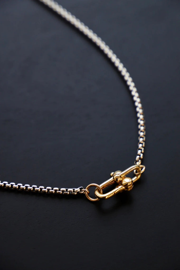 Nova Chain Necklace- Silver/Gold – Mom's Sweet Shop