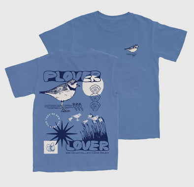 Plover Lover T-Shirt- Blue