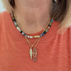 Asier Fluorite GF Fish Necklace