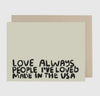 Heart Eyes Greeting Card
