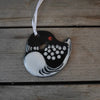 Ceramic Round Loon Ornament