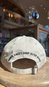 Mom's Seagull Dad Hat- Cream/Ocean