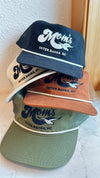 Mom's Logo w/ Seagull Trucker Snapback- Rust