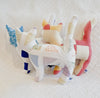 VIntage Quilt Stuffed Cat