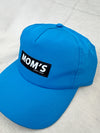 Mom's Bar Logo Strapback Hat- Electric Blue