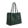 Georgina Recycled Vegan Shoulder Bag- Dark Green