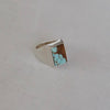 Sterling Silver Vasquez Ring- #8 Turquoise