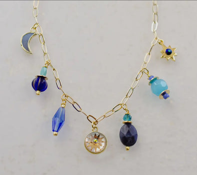 Water Sign Charm Necklace