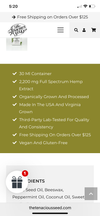 The Tenacious Seed- Muscle/ Joint Balm