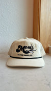 Mom's Logo w/ Seagull Trucker Snapback- Eggshell