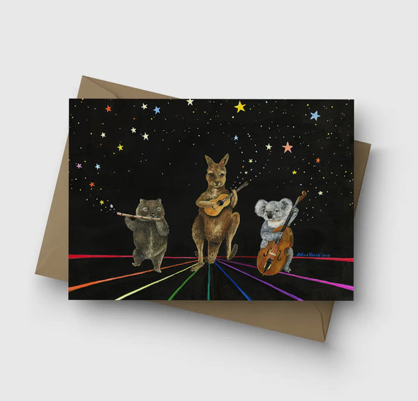 Starlight Jamboree Greeting Card