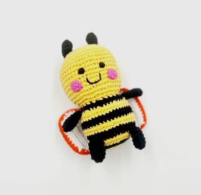 Plush Toy- Bumblebee Rattle
