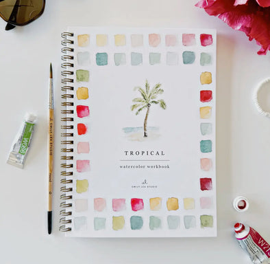 Tropical Watercolor Workbook
