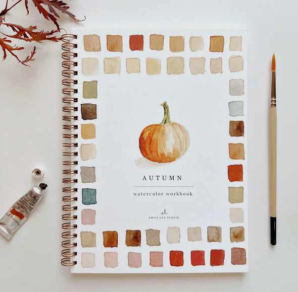 Autumn Watercolor Workbook