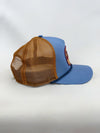 Mom's Gull Patch Trucker Snapback- Slate/Latte