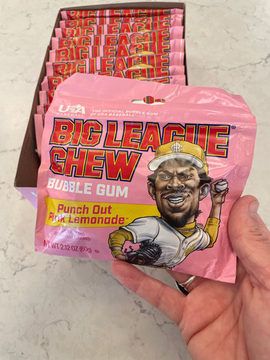 Big League Chew Punch Out Pink Lemonade