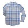 Durango Flannel- Blue/Cream