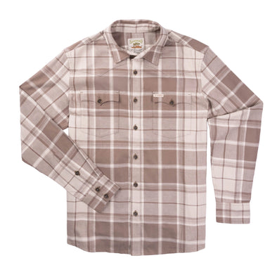 Durango Flannel- Tan/Brown