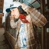 Durango Flannel- Tan/Brown