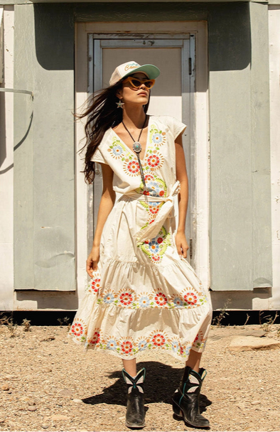 The Emilia Dress- Ivory