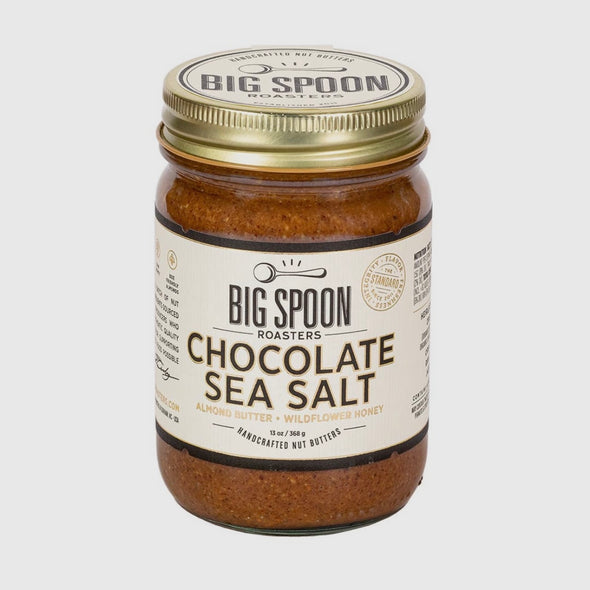 Big Spoon Roasters Chocolate Sea Salt Almond Butter- 2 Sizes