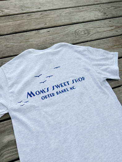 Mom's La Mer Tee- Light Ash Grey