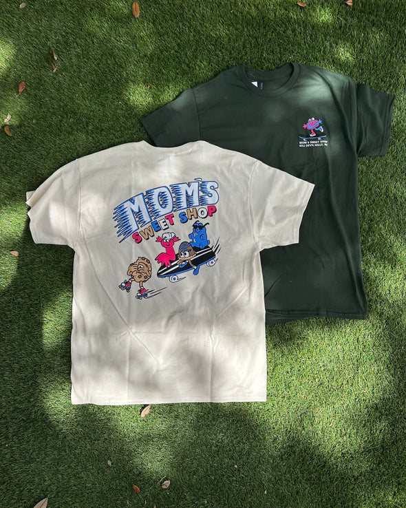 Mom's Sugar Gang Tee- Natural