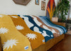 Suns Plush Throw- Marigold