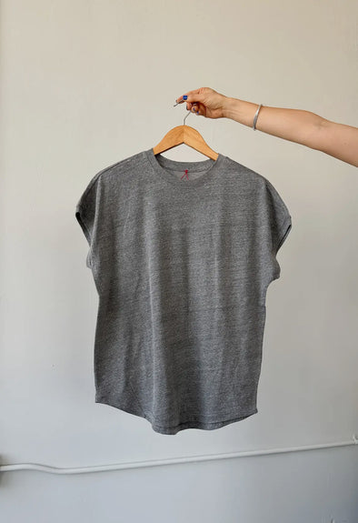 Le Bon Ease Tee- Heather Grey