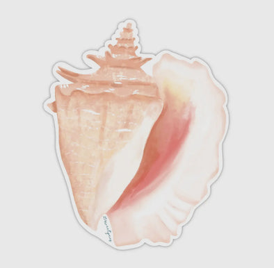 Queen Conch Shell Sticker