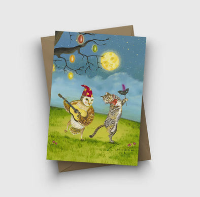 In the Light of the Moon Greeting Card