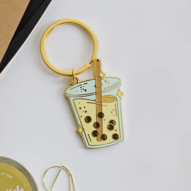 Boba Tea Key Chain