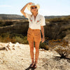 The Natalie Cargo Short- Russet