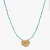 Amazonite Mini Mandala Choker Necklace