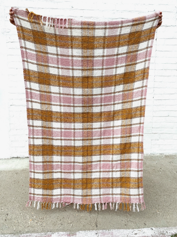 Brunch Plaid Sustainable Throw