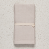 Linen Napkins- Set of 4- Dove Gray Pinstripe