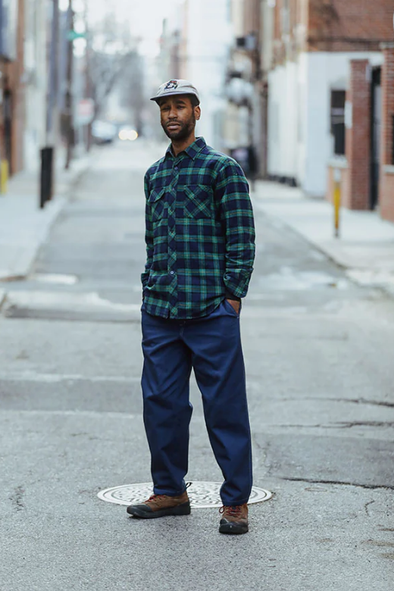 Theories  Stamp Lounge Pants- Navy Contrast Stitch