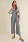 Tencel Washed Overalls- Blue/Grey