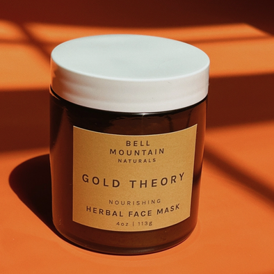 Bell Mountain Gold Theory Botanical Face Mask- 4oz