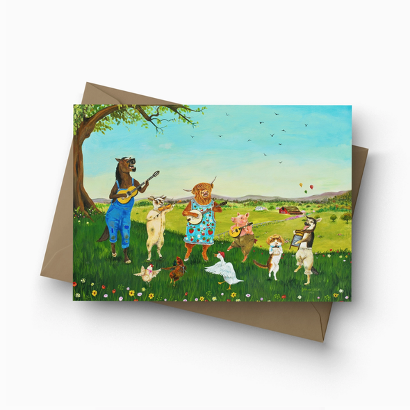 Horace & The Dirty Haunches Greeting Card