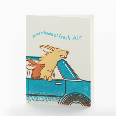 You Are A Breath of Fresh Air Greeting Card