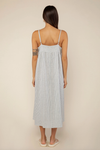 Shea Dress- Blue/White
