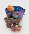 Baggu Go Pouch Set- Garden Flowers