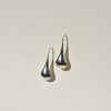 Sterling Silver Minimalist Droplet Earrings