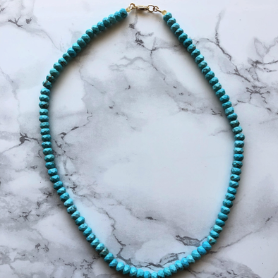 Turquoise Beaded Necklace