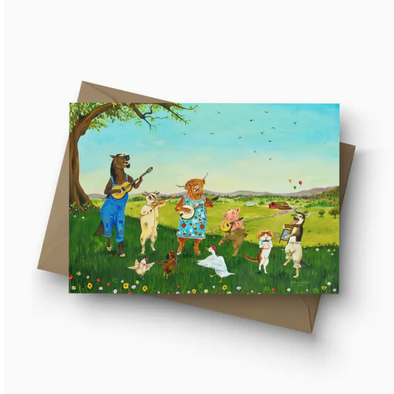 Horace & The Dirty Haunches Greeting Card