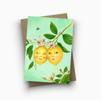 Lemon Babies Greeting Card