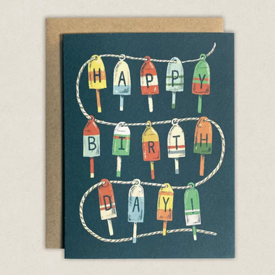 Happy Birthday Buoys Greeting Card