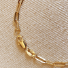 18k Gold Filled Short Link Paperclip Bracelet